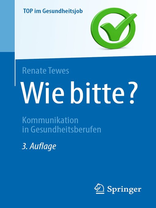 Title details for Wie bitte? by Renate Tewes - Available